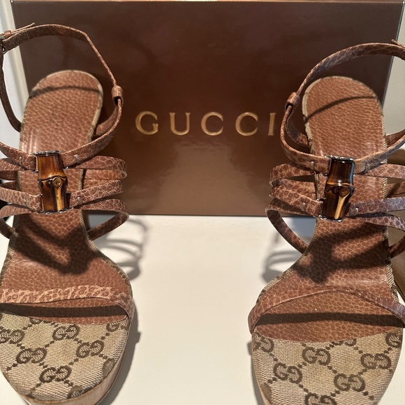 Gucci platform sandals - Picture 9 of 10